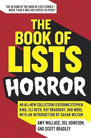 Seller image for The Book of Lists: Horror (Paperback) for sale by Grand Eagle Retail