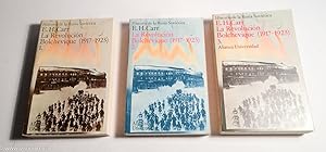 Imagen del vendedor de La Revolucin Bolchevique (1917 - 1923) Tomos 1. La Conquista y Organizacin Del Poder., 2. El Orden Econmico y 3. La Rusia Sovitica a la venta por La Social. Galera y Libros