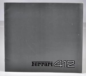 Ferrari 412I 1985, catalogue, sales, brochure, prospekt