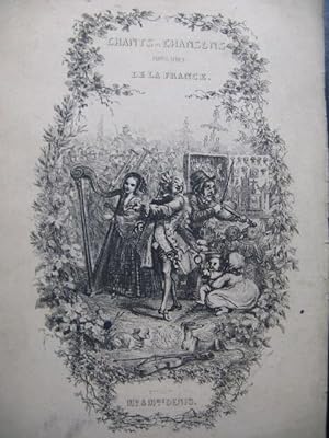 COLET Hippolyte Monsieur et Madame Denis Chant Piano XIXe