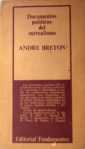 Documentos políticos del surrealismo. Año 1935