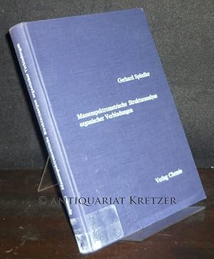 Massenspektrometrische Strukturanalyse organischer Verbindungen. Eine Einführung. [Von Gerhard Sp...