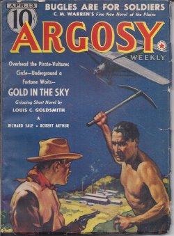 Image du vendeur pour ARGOSY Weekly: April, Apr. 13, 1940 mis en vente par Books from the Crypt