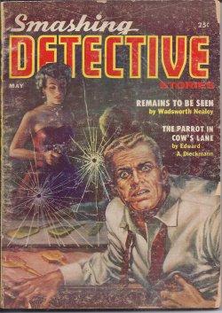 Imagen del vendedor de SMASHING DETECTIVE: May 1956 a la venta por Books from the Crypt