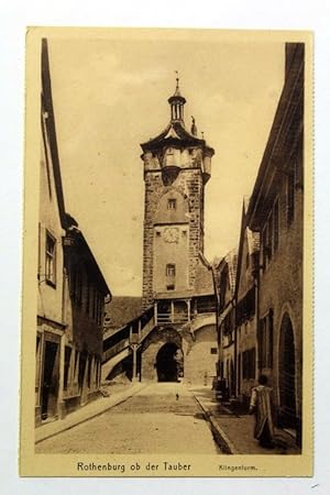 Rothenburg o. d. Tauber. Klingenturm.