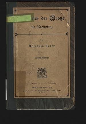 Seller image for Knig Friedrich der Grosse. for sale by Antiquariat Bookfarm