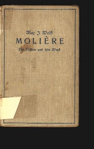 Seller image for Moliere. Der Dichter und sein Werk. for sale by Antiquariat Bookfarm