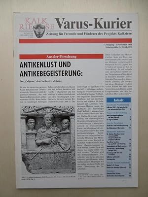 Varus-Kurier. Zeitung für Freunde und Förderer des Projekts Kalkriese. - 7.Jahrgang - [Heft] I/No...