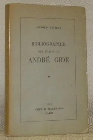 Seller image for Bibliographie des crits de Andr Gide. Prface de Maurice Bedel. for sale by Bouquinerie du Varis