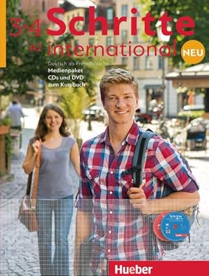 Seller image for Schritte international Neu - Deutsch als Fremdsprache Schritte international Neu 3+4, m. 1 Audio-CD, m. 1 Audio-CD, m. 1 DVD : Niveau A2 for sale by AHA-BUCH GmbH