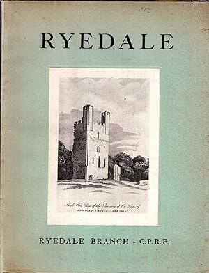 Image du vendeur pour Ryedale : A Report on the District by the Ryedale Branch of the Council for the Preservation of Rural England mis en vente par Pendleburys - the bookshop in the hills