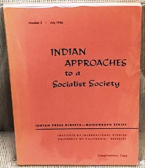 Seller image for Indian Approaches to a Socialist Society for sale by My Book Heaven