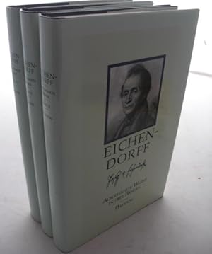 Joseph von Eichendorff - Ausgewählte Werke in Drei Bänden. Band 1-3. Ausgewählt von T. Sauvageot.