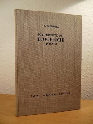 Image du vendeur pour Fortschritte der Biochemie 1938 - 1947 mis en vente par Antiquariat Weber