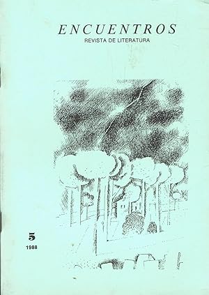 Image du vendeur pour ENCUENTROS. Revista Literaria. N 5. 1988. mis en vente par Librera Torren de Rueda