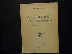 Seller image for VIAJE AL PARIS DE HACE CIEN AOS for sale by TAHOE