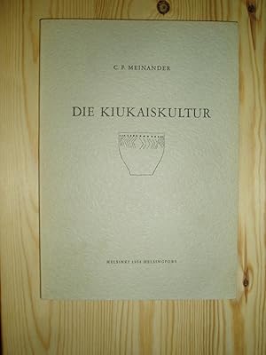 Seller image for Die Kiukaiskultur for sale by Expatriate Bookshop of Denmark