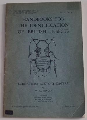 Handbook for Identification of British Insects Dermaptera and Orthoptera