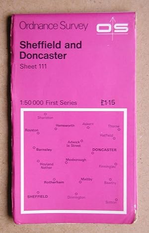 Ordnance Survey Map. Sheffield and Doncaster. Sheet 111.