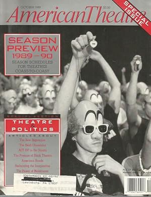 Imagen del vendedor de American Theatre Volume 6, Number 7 (May 1989) Season Preview: 1989-1990 a la venta por Bookfeathers, LLC