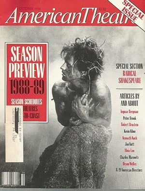 Seller image for American Theatre Volume 5, Number 7 (October 1988) Season Preview: 1988-1989 for sale by Bookfeathers, LLC