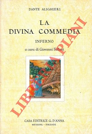 Bild des Verkufers fr La divina commedia. Inferno. zum Verkauf von Libreria Piani