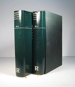 Le Robert. Dictionnaire historique de la langue française. 2 Volumes