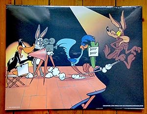 Bugs Bunny, Wile E. Coyote, Road Runner (Bip Bip), Daffy Duck - Tournage