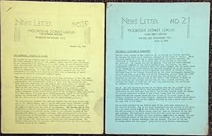 Imagen del vendedor de News Letter: Nos. 19 and 21 (Jan. 10, March 1, 1949) a la venta por Bolerium Books Inc.