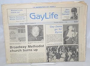Imagen del vendedor de Chicago GayLife: the Midwestern gay weekly; vol. 8, #36, Thursday, February 17, 1983 a la venta por Bolerium Books Inc.