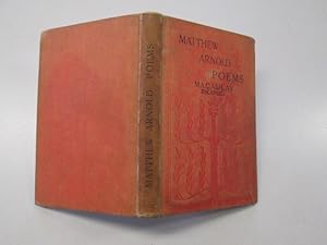 Image du vendeur pour Poems By Matthew Arnold mis en vente par Goldstone Rare Books