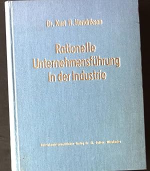 Imagen del vendedor de Rationelle Unternehmensfhrung in der Industrie a la venta por books4less (Versandantiquariat Petra Gros GmbH & Co. KG)
