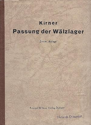 Die Passung der Wälzlager