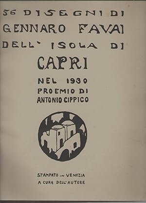 Seller image for 56 DISEGNI DELL'ISOLA DI CAPRI NEL 1930 for sale by VETERA RECENTIA