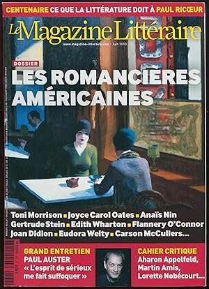 Image du vendeur pour Le Magazine Littraire n532, juin 2013 - Les romancires amricaines mis en vente par LibrairieLaLettre2