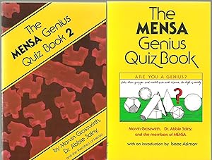 Image du vendeur pour The Mensa Genius Quiz Book - 2 Volumes Set mis en vente par Sabra Books