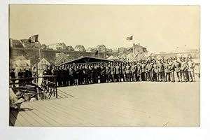 Foto unbekannter Soldaten, 1. Weltkrieg, Appell