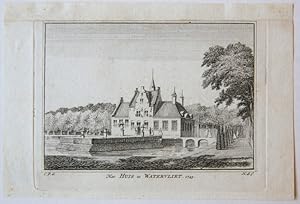 Het Huis te Watervliet. 1743.