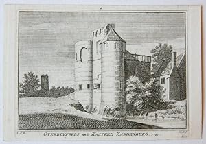 Overblyfsels van 't Kasteel Zandenburg. 1743.