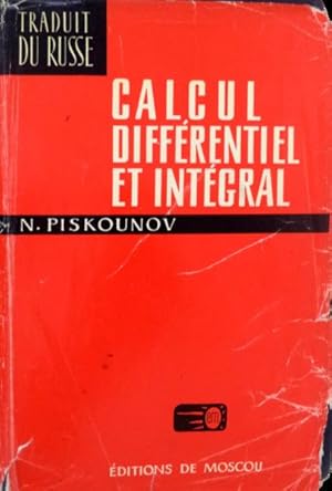 CALCUL DIFFÉRENTIEL ET INTÉGRAL.