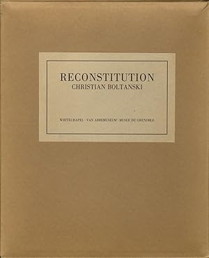 Seller image for Christian Boltanski: Reconstitution for sale by Vincent Borrelli, Bookseller