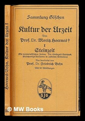 Immagine del venditore per Kultur der Urzeit venduto da MW Books