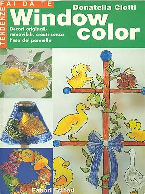 Bild des Verkufers fr Window color zum Verkauf von Librodifaccia