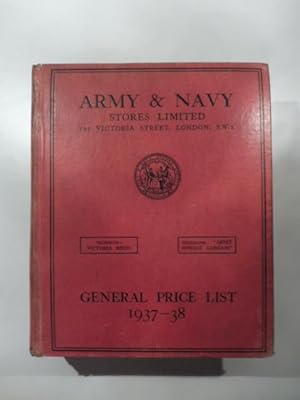 Army and Navy Stores Limited. General Price List 1937-38