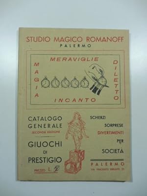 Studio Romanoff, Palermo. Catalogo generale giuochi di prestigio