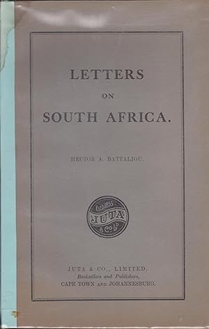 Imagen del vendedor de Letters on South Africa a la venta por Snookerybooks