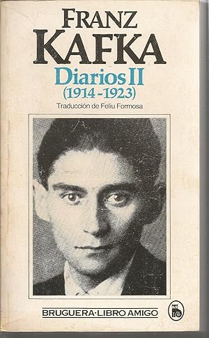 Imagen del vendedor de DIARIOS II (1914-1923) de Kafka colecc Libro Amigo 2EDICION a la venta por CALLE 59  Libros