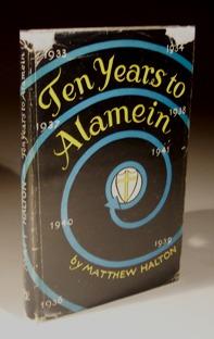 Imagen del vendedor de Ten Years to Alamein a la venta por Wadard Books PBFA