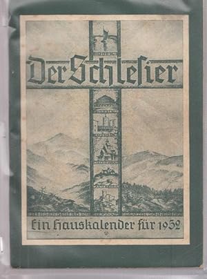 Der Schlesier. Eine Hauskalender für Ober- und Niederschlesier 1952.