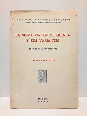 Imagen del vendedor de La selva virgen de Guinea y sus variantes. (Resumen geobotnico) a la venta por Librera Miguel Miranda